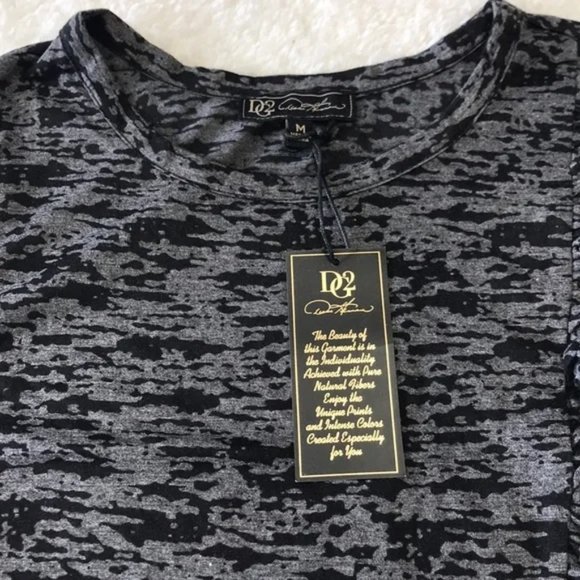 DG2 By Diane Gilman Burnout Ruffle Tank 688-583 - Picture 5 of 6